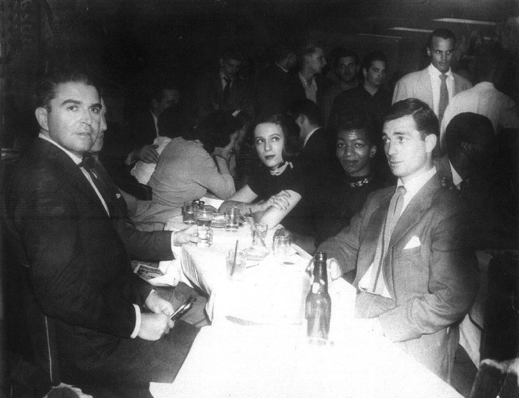 Lee Nevels with Jack Kerouac at the Orchid Room